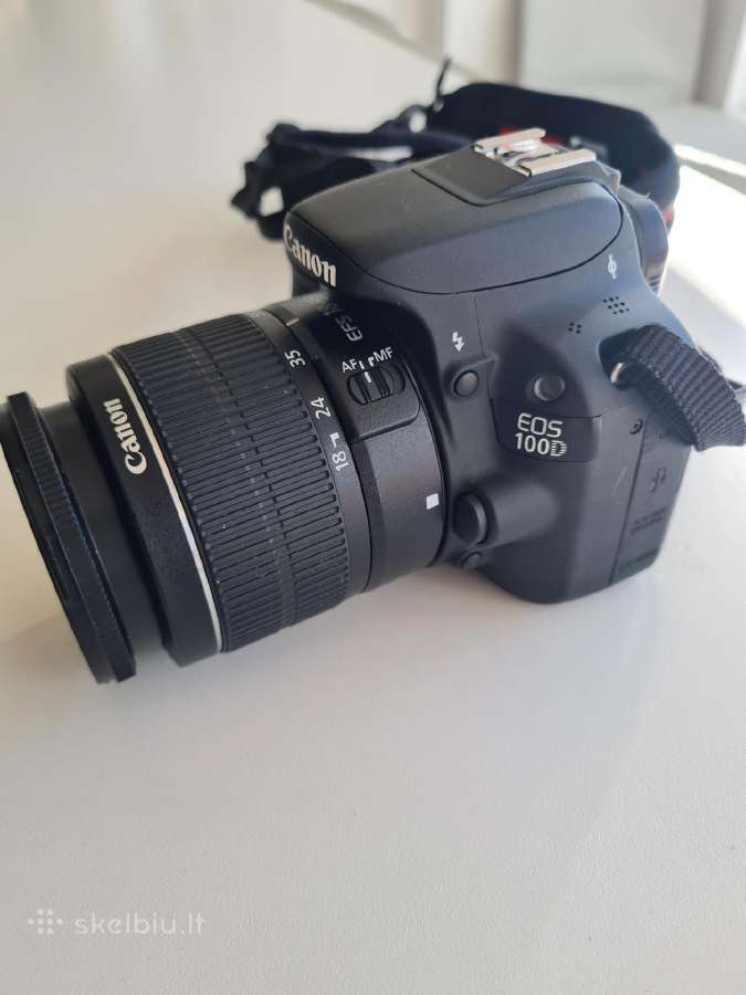 Canon Eos100d veidrodinis fotoaparatas - nuotraukos Nr. 2