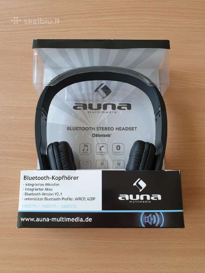 Bluetooth ausinės Auna - nuotraukos Nr. 2