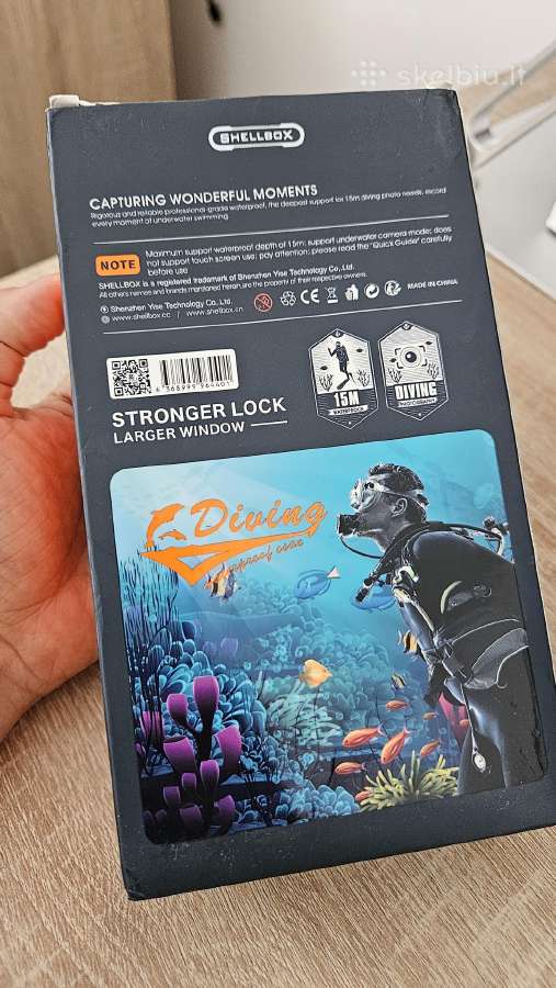 „Deep Diving“ telefono dėklas – apsauginis dėklas - nuotraukos Nr. 3