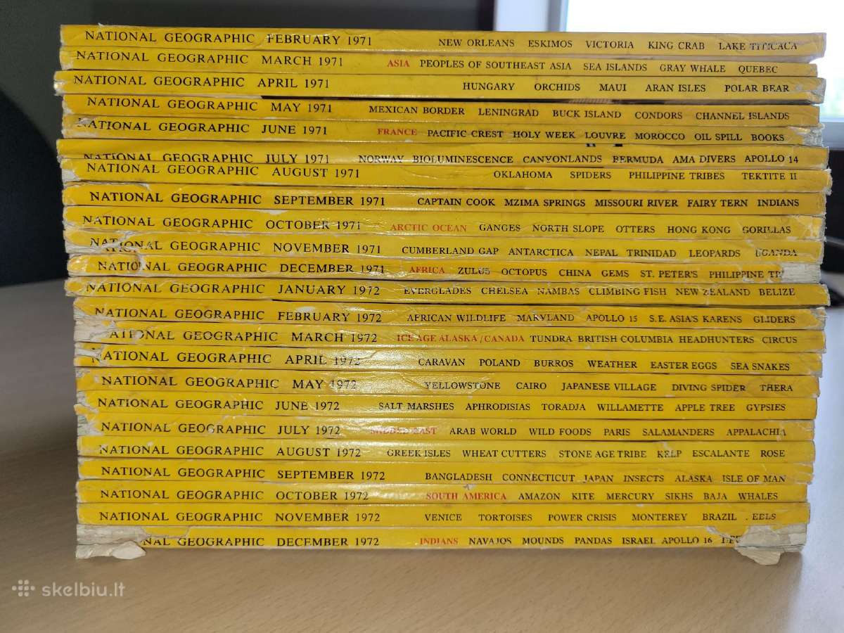 National geographic žurnalai - nuotraukos Nr. 8