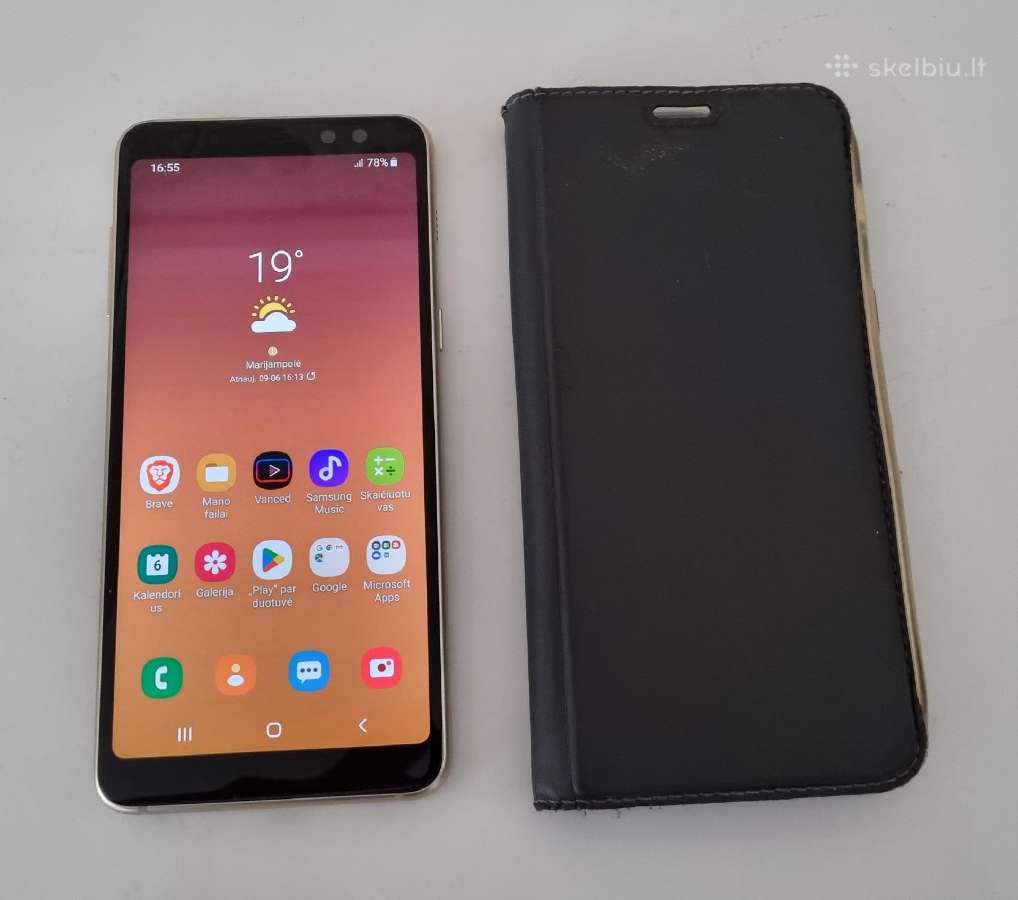 Telefonas Samsung Galaxy A8 - nuotraukos Nr. 3