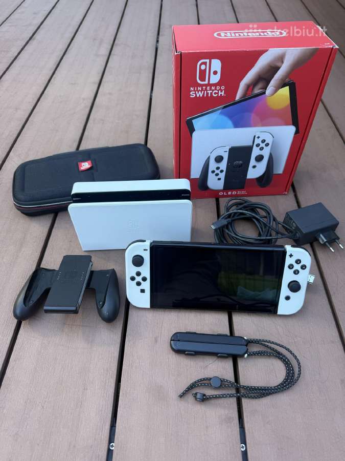 Nintendo Switch Oled – pilnas komplektas - nuotraukos Nr. 2