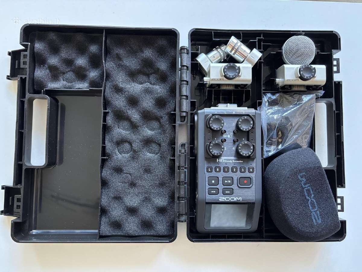Zoom H6 Recorder - nuotraukos Nr. 3