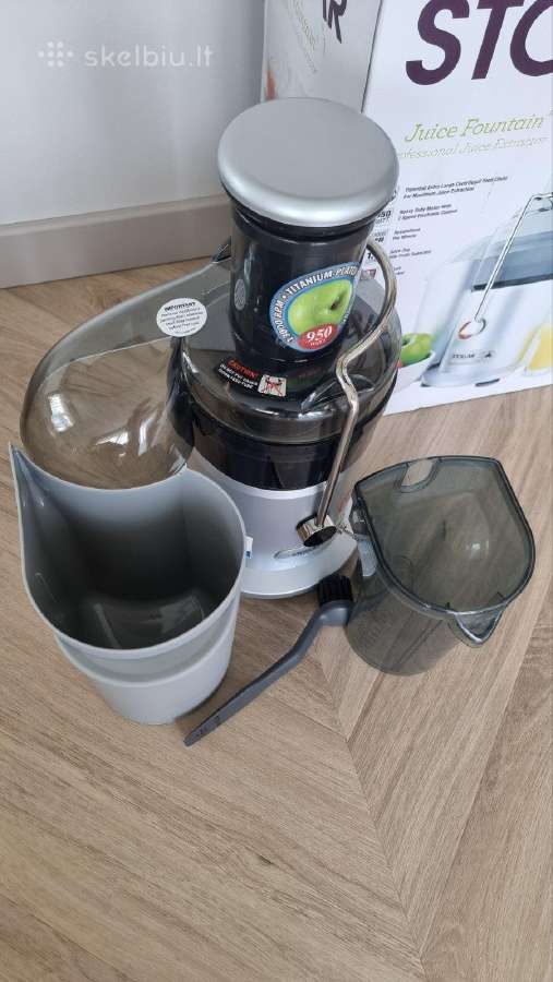 Stollar Juice Fountain 950w sulčiaspaudė su dėže - nuotraukos Nr. 3