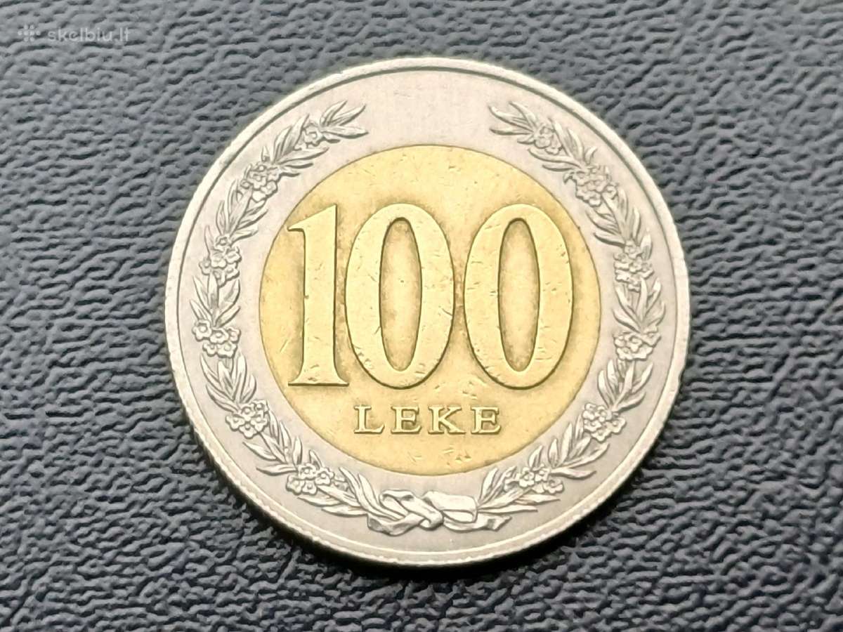100 lekiu 2000m. Albanija - nuotraukos Nr. 2