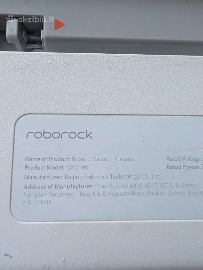 Roborock S5 robotas dulkių siurblys - nuotraukos Nr. 3