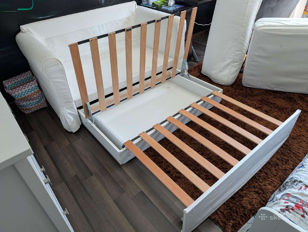 Dovanojame naudotą Ikea sofą/lovą - nuotraukos Nr. 3