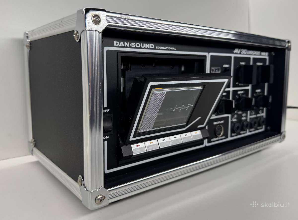 Kasetinis grotuvas - Dan-sound Av30 Mkii Varispeed - nuotraukos Nr. 2
