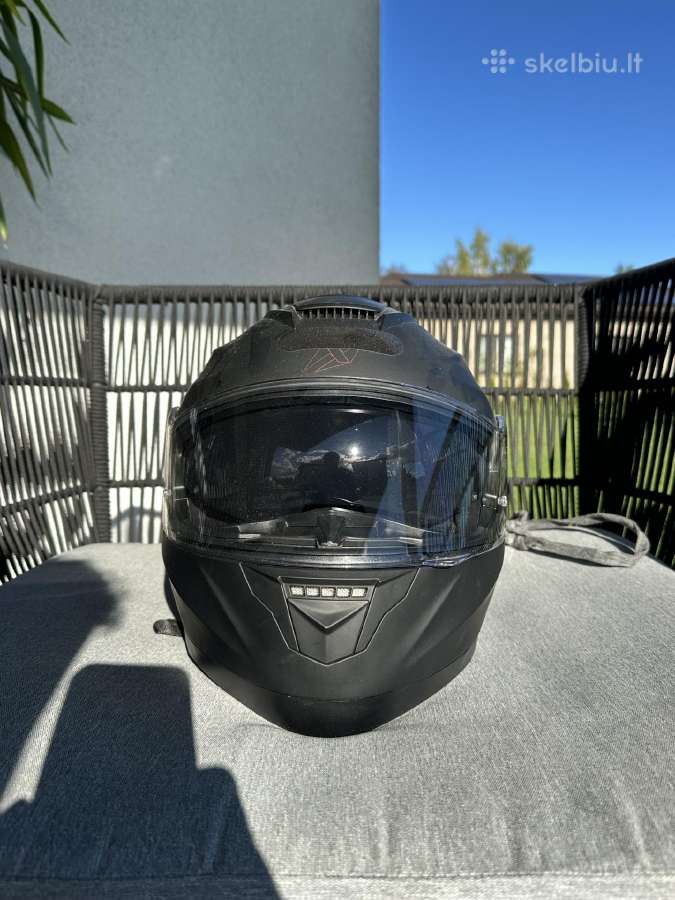 Dexter modulinis moto šalmas L dydis - nuotraukos Nr. 4
