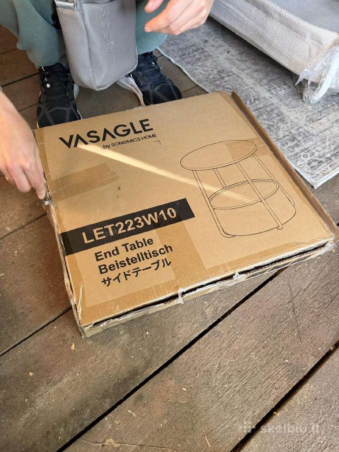 Vasagle staliukų komplektas su daiktadėžėmis - nuotraukos Nr. 9
