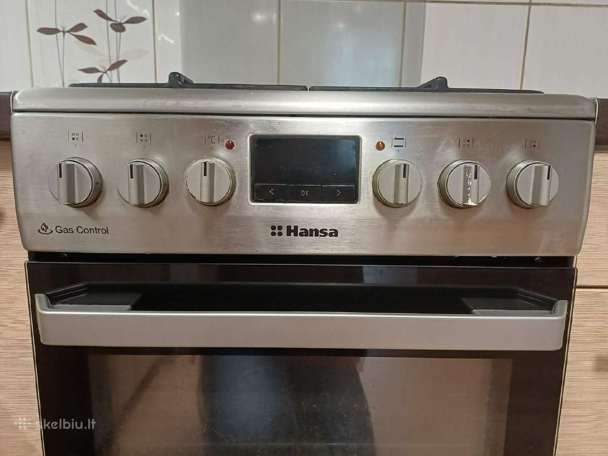 Hanza dujinė viryklė su elektrine orkaite - nuotraukos Nr. 3