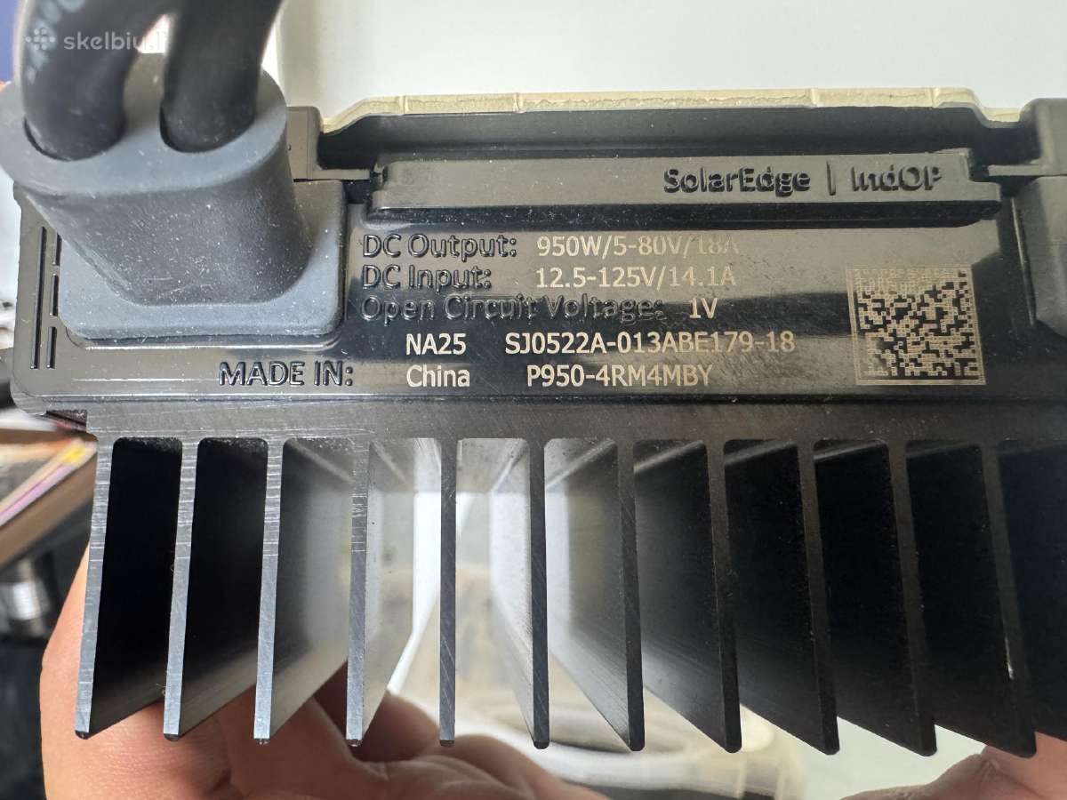 Solaredge P950 galios optimizatoriai (4 vnt.) - nuotraukos Nr. 2