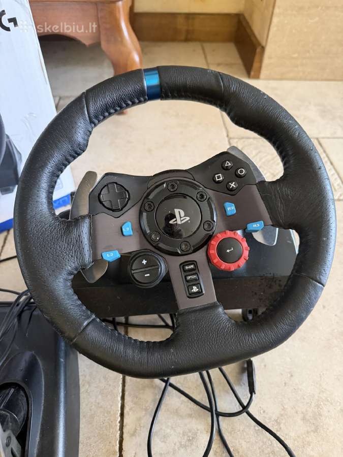 Logitech g29 su begiu svirtimi - nuotraukos Nr. 2