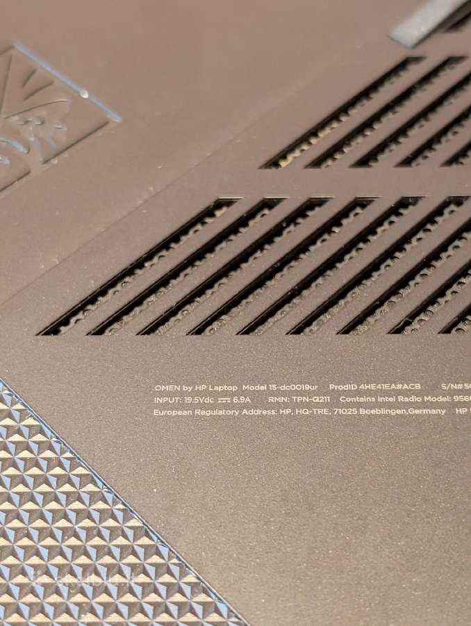 Hp Omen 15-dc0019ur – donoras - Neisijungia - nuotraukos Nr. 4