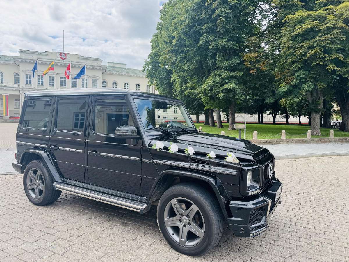 Mercedes-benz G-klasės nuoma su vairuotoju - nuotraukos Nr. 20
