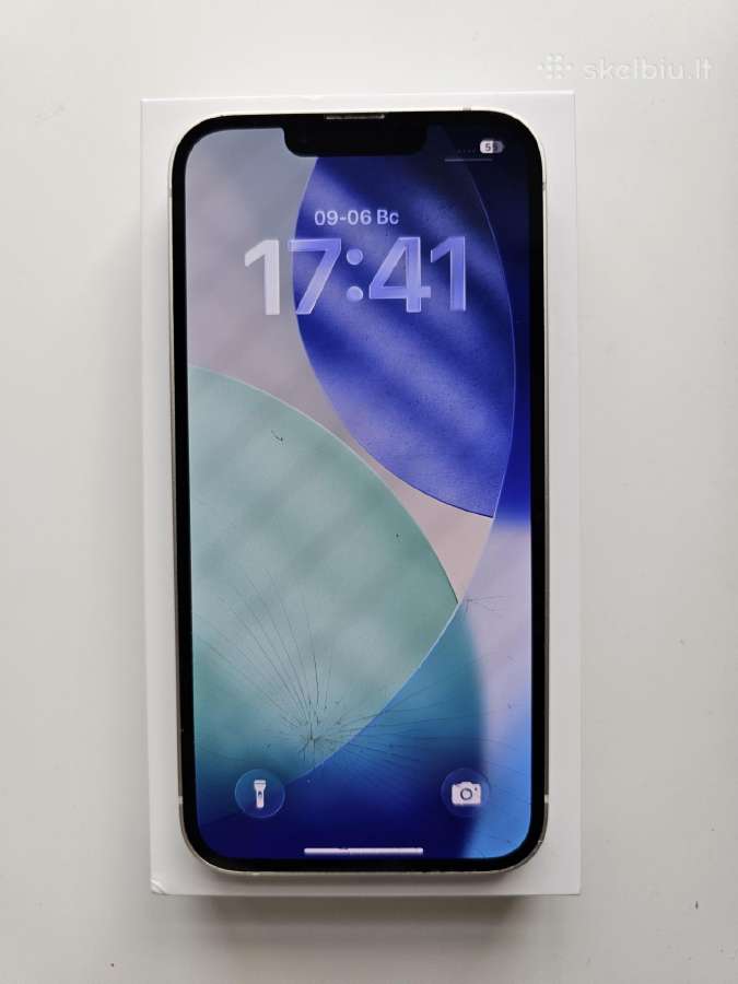 Visiškai veikiantis iPhone 13 128 GB Starlight - nuotraukos Nr. 3