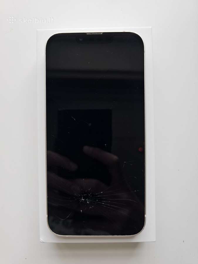 Visiškai veikiantis iPhone 13 128 GB Starlight - nuotraukos Nr. 6