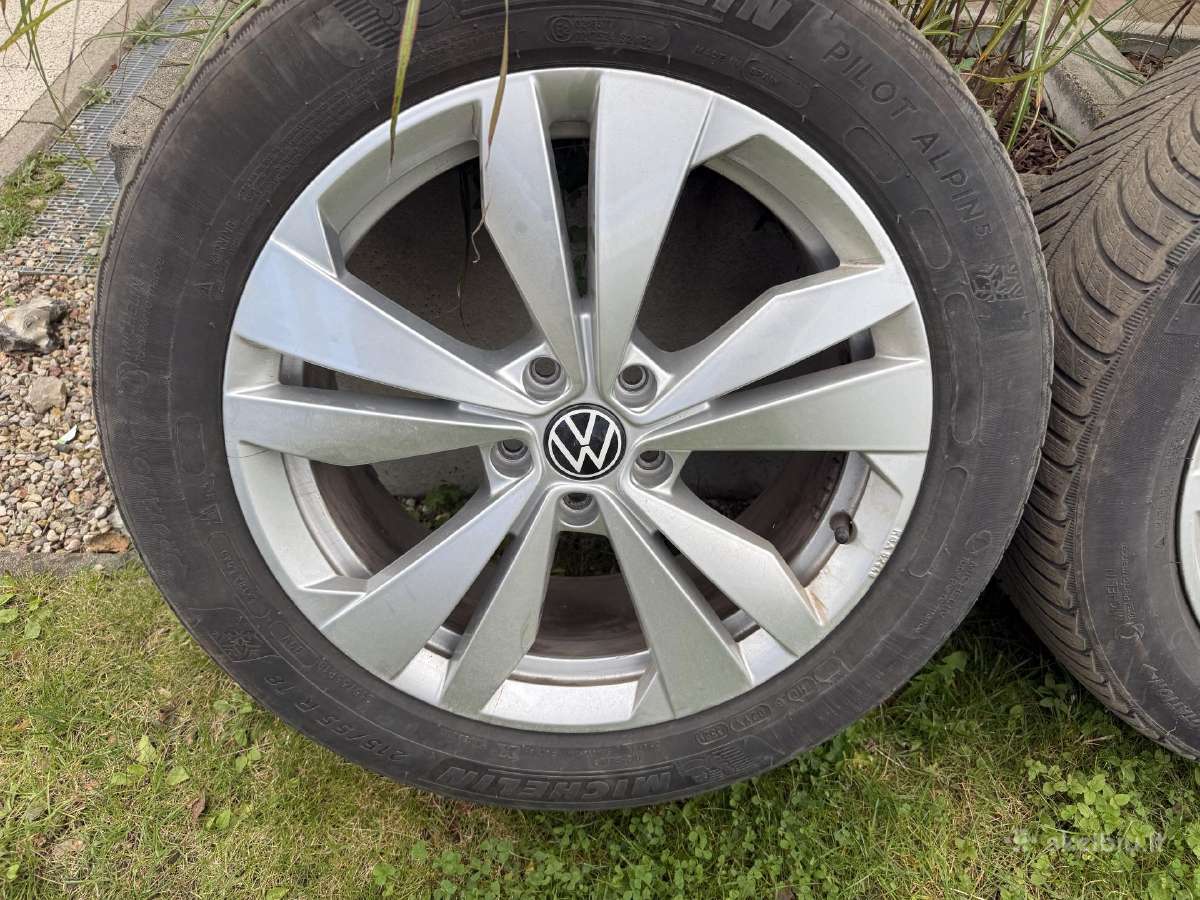 Originalus VW Id3 ratlankiai R18 su ziemos pad - nuotraukos Nr. 2