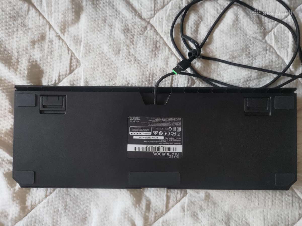 Mechanine razer blackwidow 2019, green switch - nuotraukos Nr. 4
