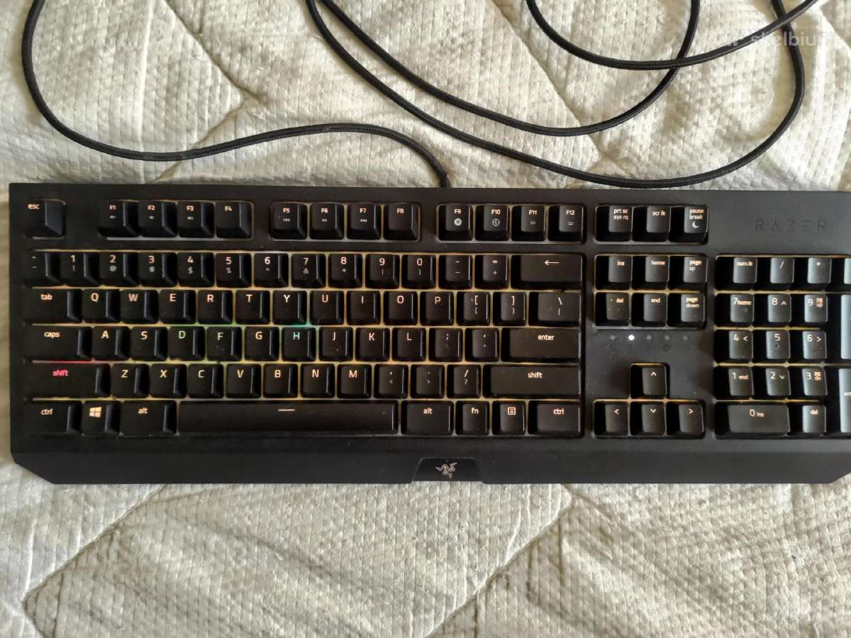 Mechanine razer blackwidow 2019, green switch - nuotraukos Nr. 5