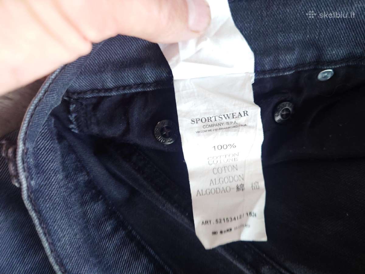 Vyriški džinsai Stone island. L-XL. - nuotraukos Nr. 9