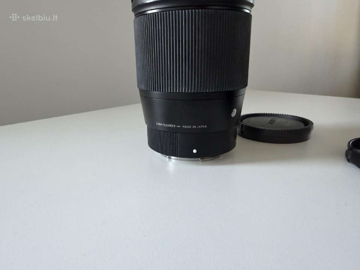 Sigma 16mm f1.4 Dc Dn Sony F mount - nuotraukos Nr. 3