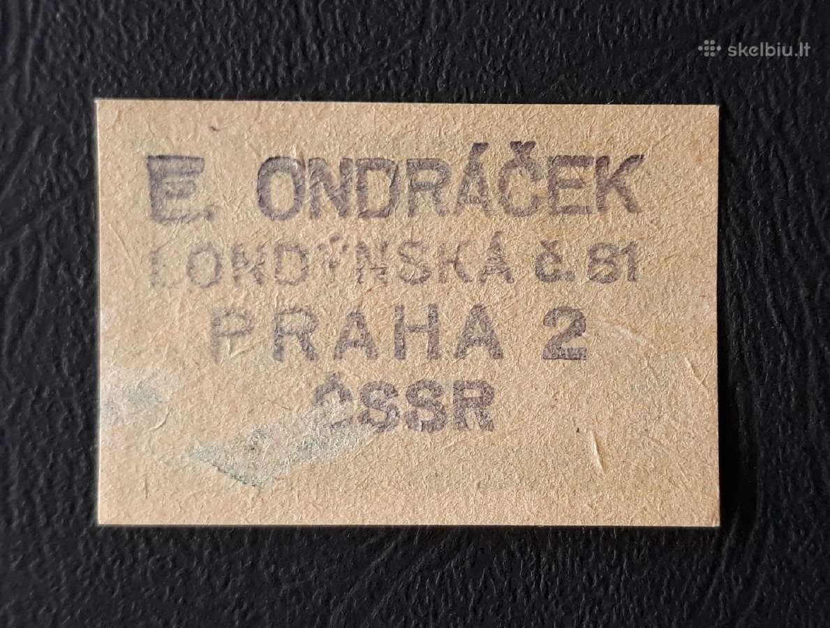 Degtukų etiketė Čekoslovakija 1960-ji Reklama 19 - nuotraukos Nr. 2