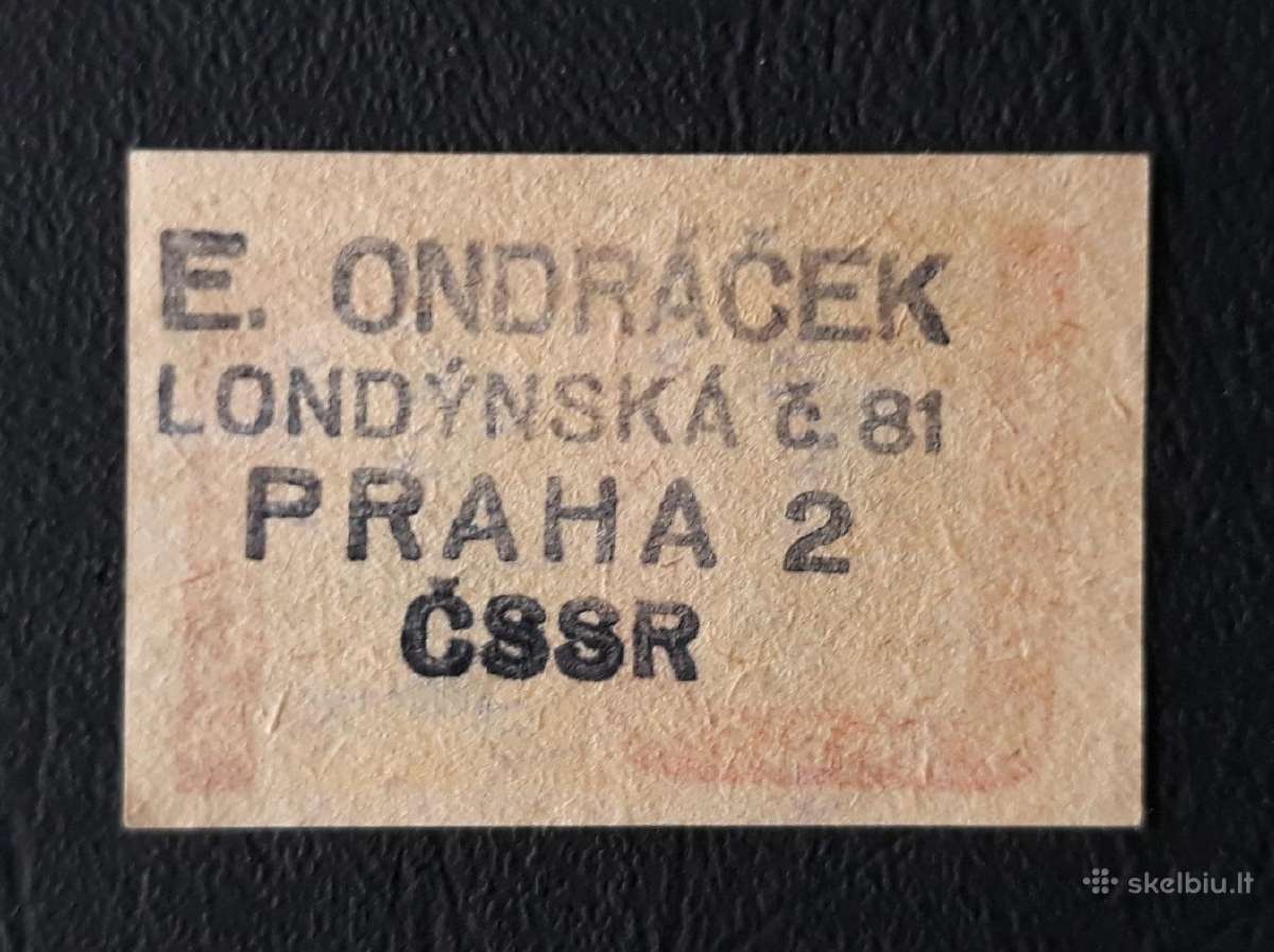 Degtukų etiketė Čekoslovakija 1960-ji Reklama 20 - nuotraukos Nr. 2
