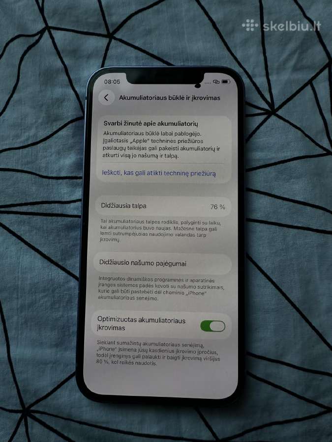 iPhone 12 su defektų. - nuotraukos Nr. 8