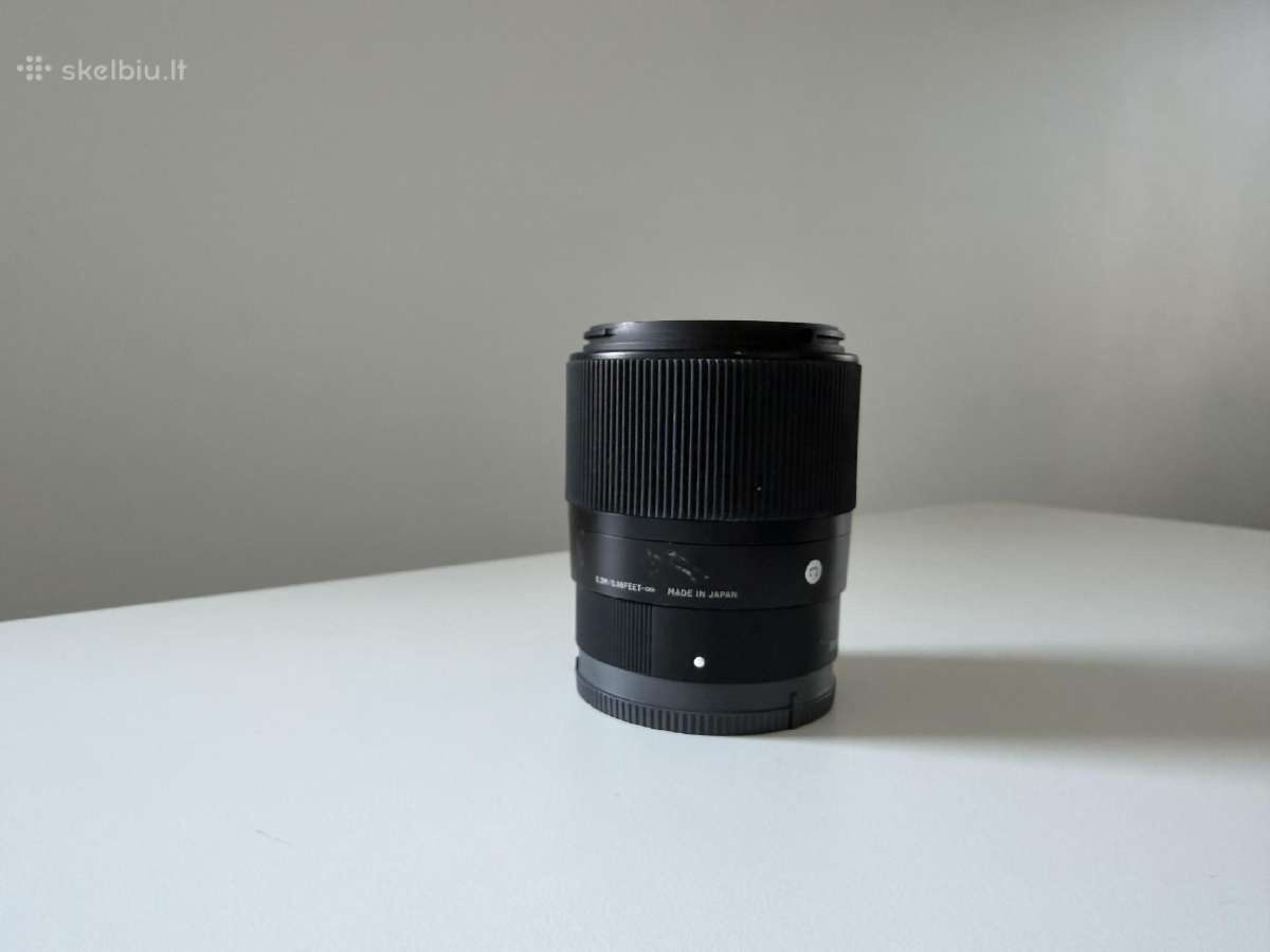 Sigma 30 mm f1.4 Dc Dn Sony F mount - nuotraukos Nr. 3