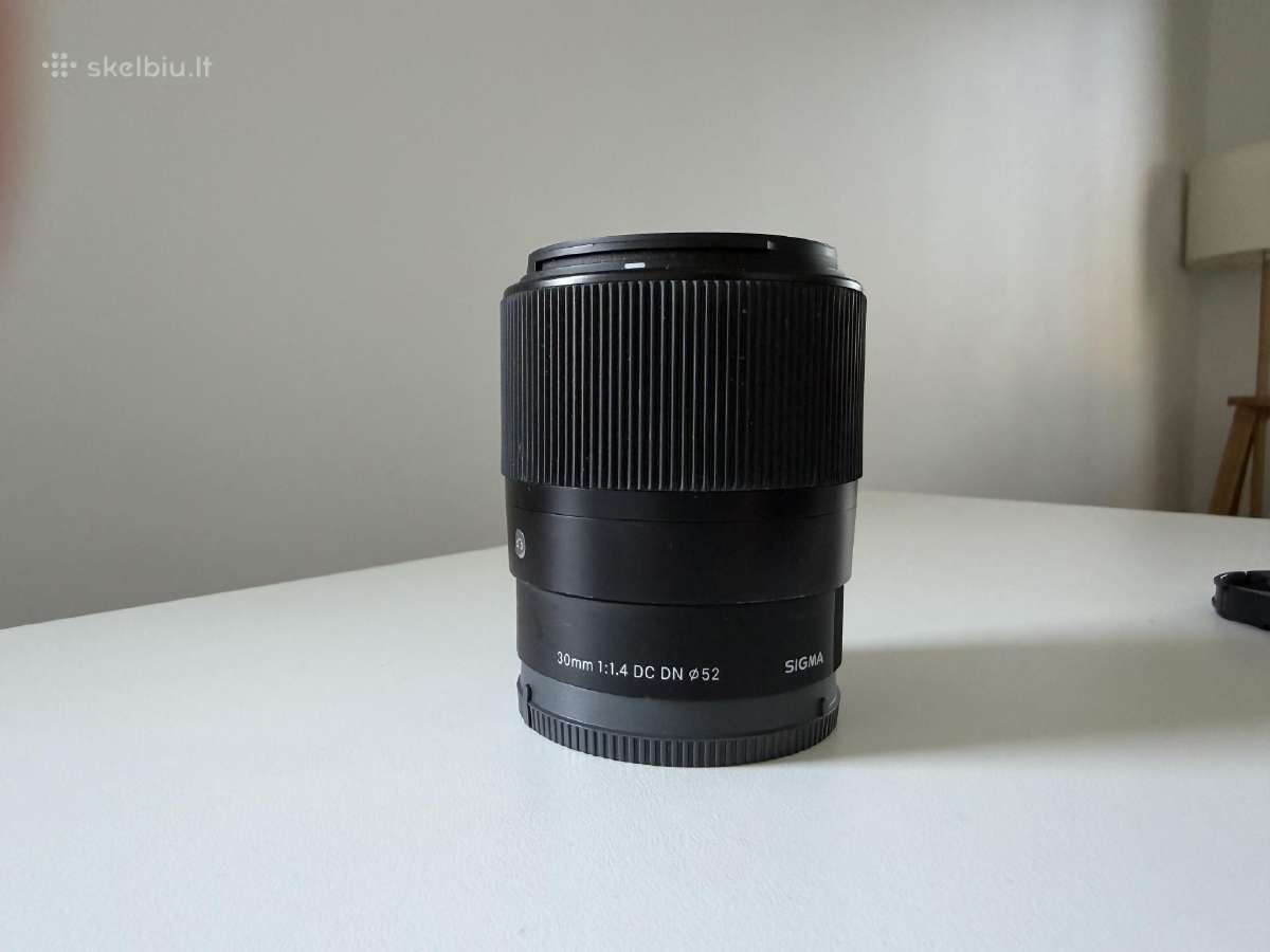 Sigma 30 mm f1.4 Dc Dn Sony F mount - nuotraukos Nr. 5