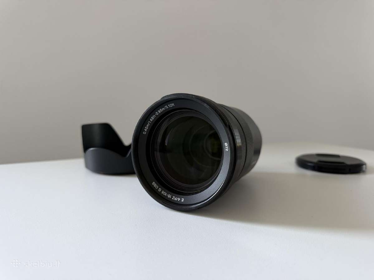 Sony E Pz 18–105 mm F4 G Oss objektyvas - nuotraukos Nr. 3