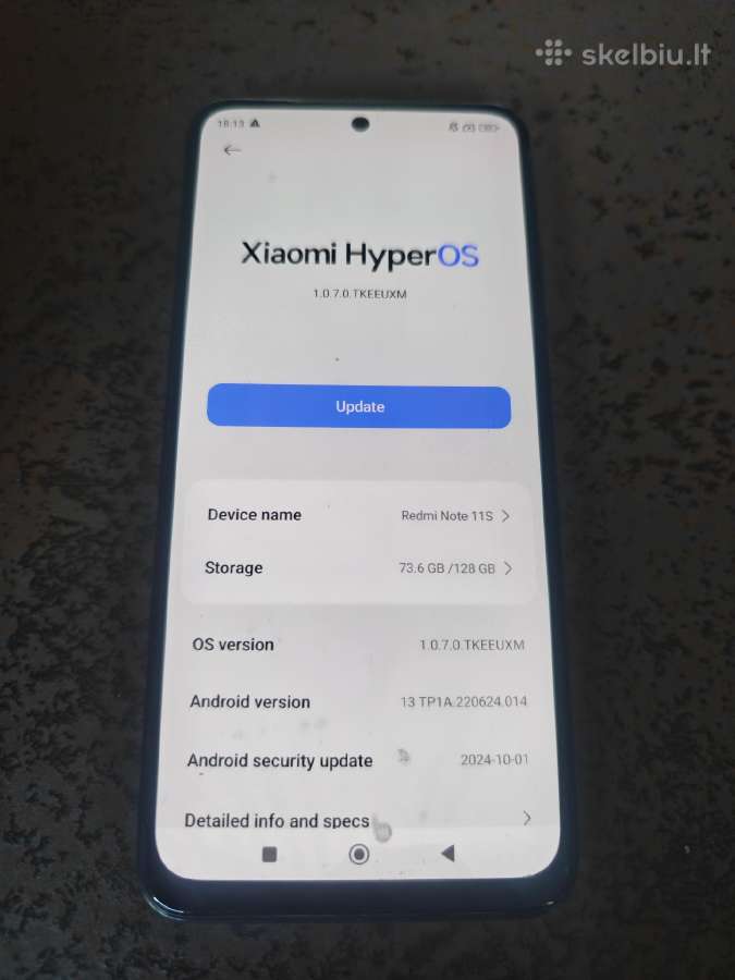 Redmi Note 11s 128gb - nuotraukos Nr. 2
