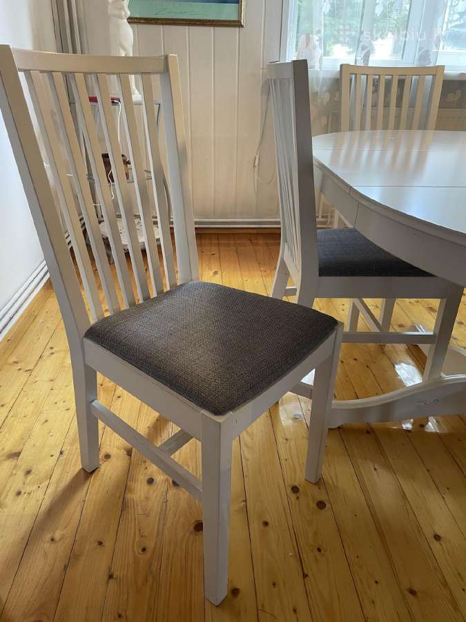Ikea stalas su kėdėmis - nuotraukos Nr. 3