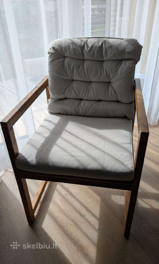 Ikea lauko kėdės Nämmarö ir sėdimos pagalvėlės - nuotraukos Nr. 4