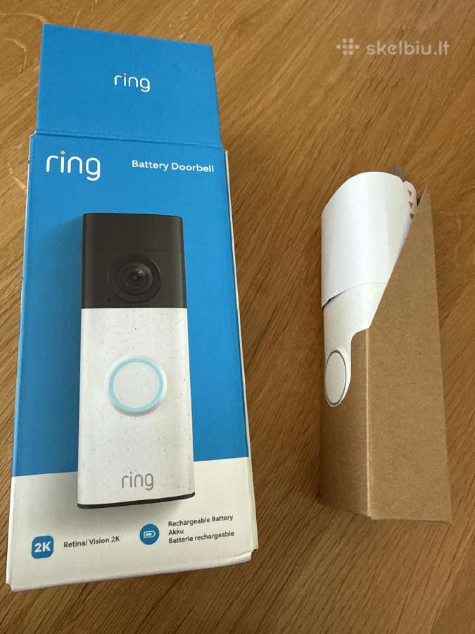 Battery Video Doorbell 2k. Durų vaizdo skambutis - nuotraukos Nr. 4