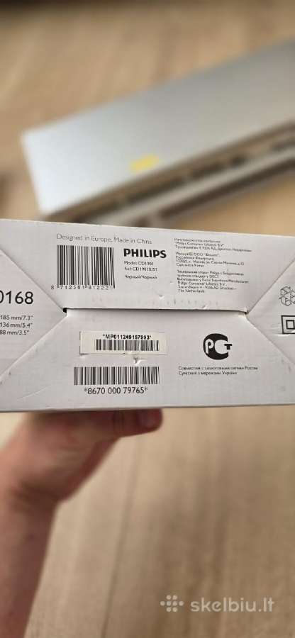 2 Philips Dect telefonai Cd1901b/51 ir Se1501b/51 - nuotraukos Nr. 3