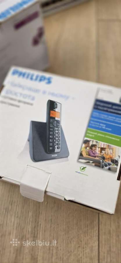 2 Philips Dect telefonai Cd1901b/51 ir Se1501b/51 - nuotraukos Nr. 7