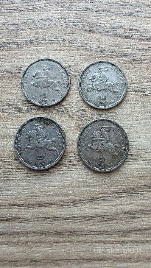 1925 metų 1 litai sidabras Ag - nuotraukos Nr. 2