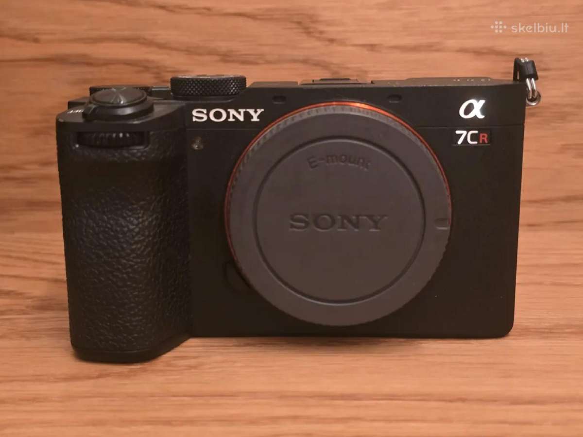 Sony A7cr su originalia pakuote, puikios būklės - nuotraukos Nr. 2