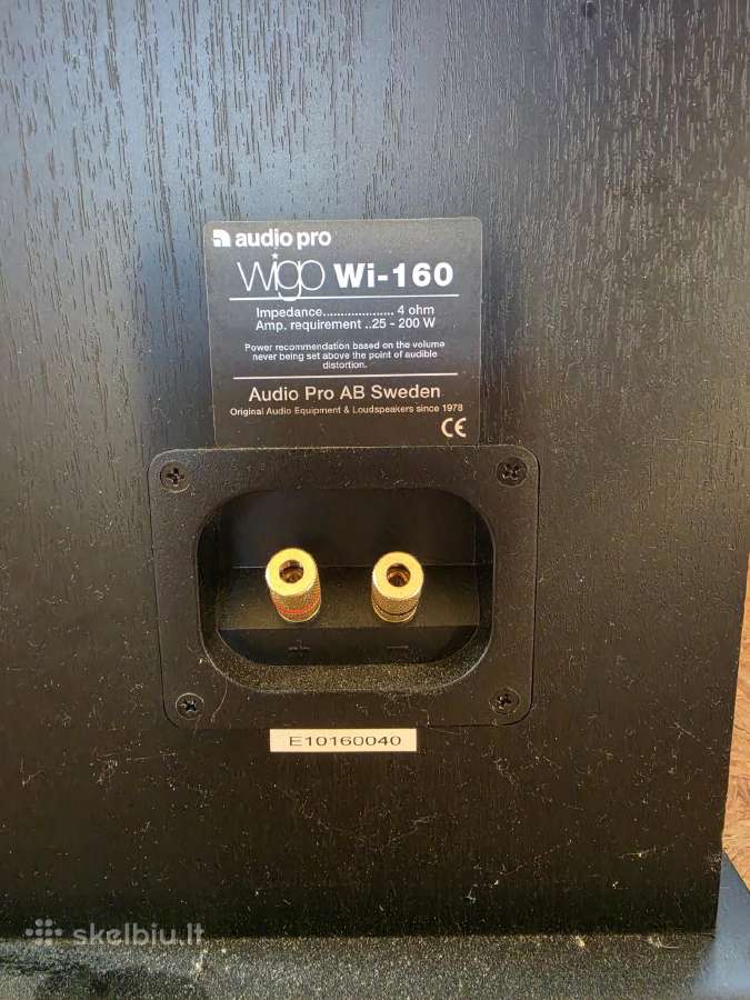 Audio Pro Wigo Wi-160 + Denon stiprintuvas! - nuotraukos Nr. 3