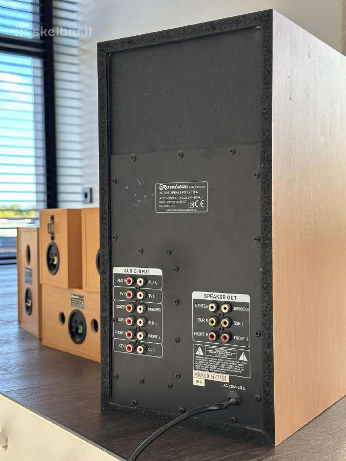 Namų kino kolonėlės Roadstar Spk-5600sr - nuotraukos Nr. 2