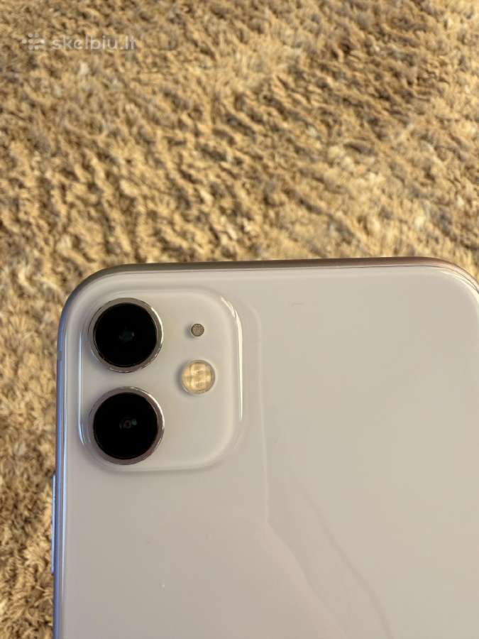 iPhone 11 (naudotas, violetinis) - nuotraukos Nr. 4