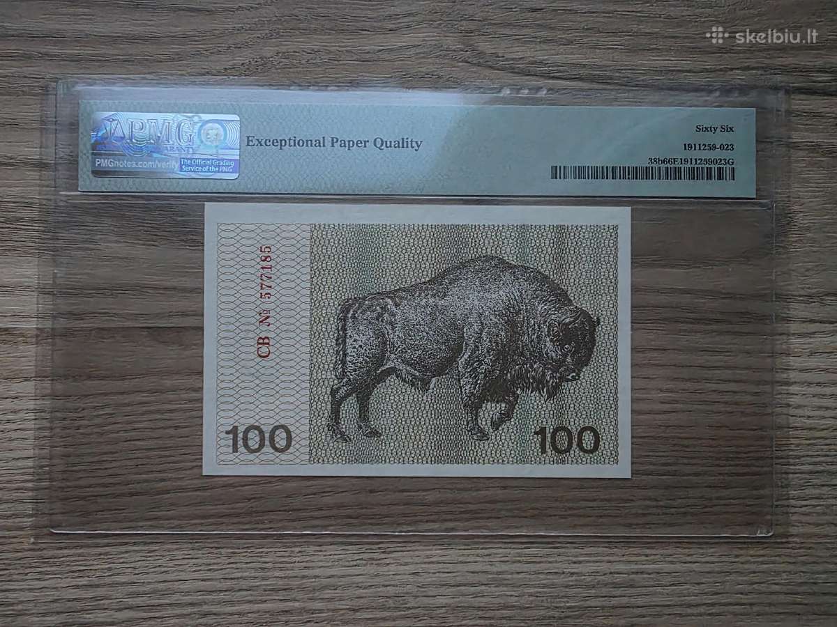 1991 metų 135 ir 100 talonai Pmg66 - nuotraukos Nr. 8
