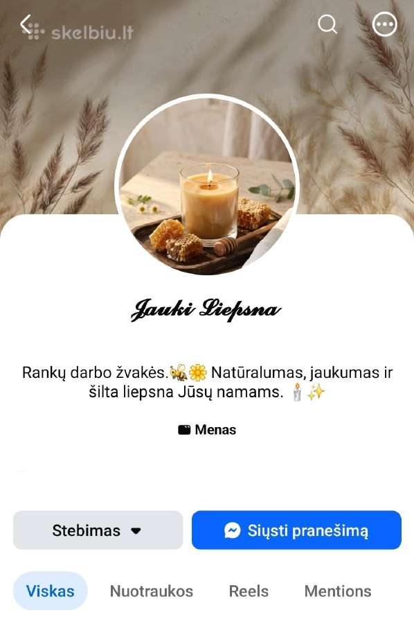 Bičių vaško žvakės - nuotraukos Nr. 5