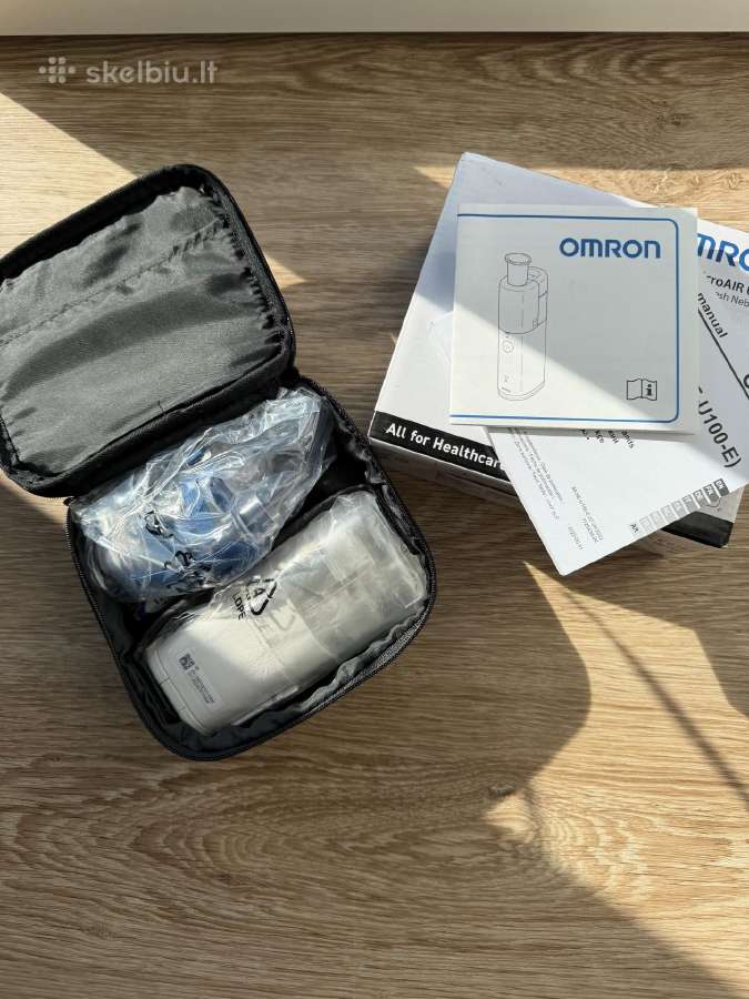 Omron microair U100 mesh nebulizer inhaliatorius - nuotraukos Nr. 2