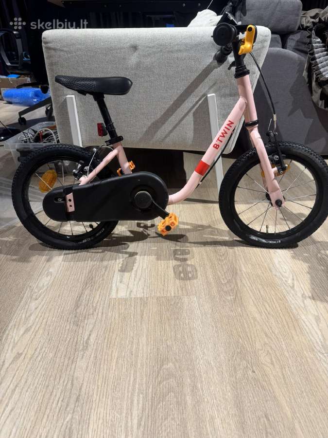 Vaikiškas dviratis B'twin 14 colių (Decathlon) - nuotraukos Nr. 2
