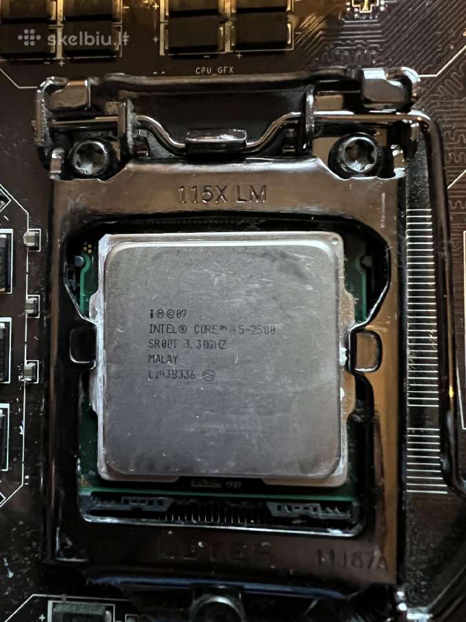 I5 2500, Z68ma, Ddr3 8gb - nuotraukos Nr. 2