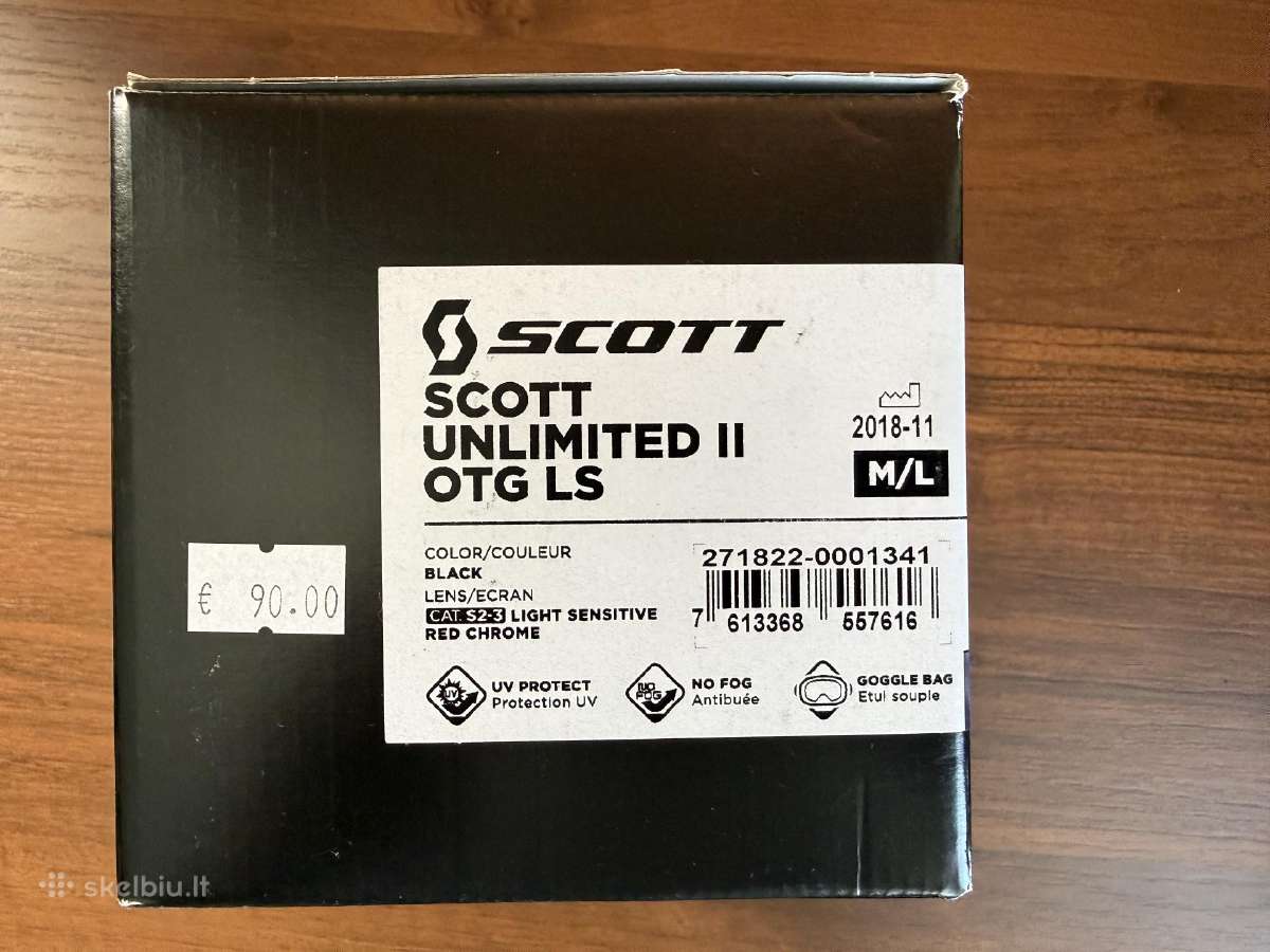 Slidinėjimo akiniai Scott Ultimated 2 Otg Ls - nuotraukos Nr. 3