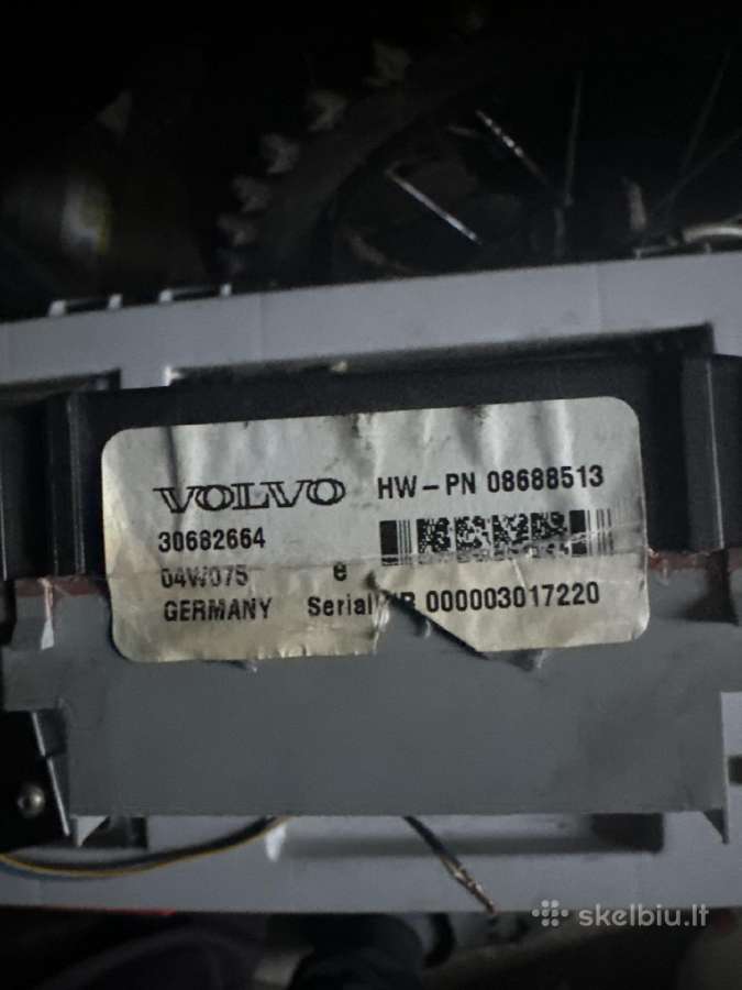 Volvo daviklis Esp/dstc viduje daugiau - nuotraukos Nr. 33